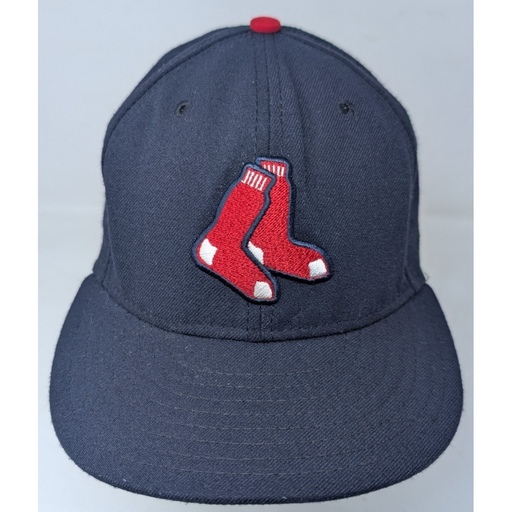 New Era 59Fifty MLB Authentic Boston Red Sox Alternate Logo Fitted Hat 7 1/4 USA